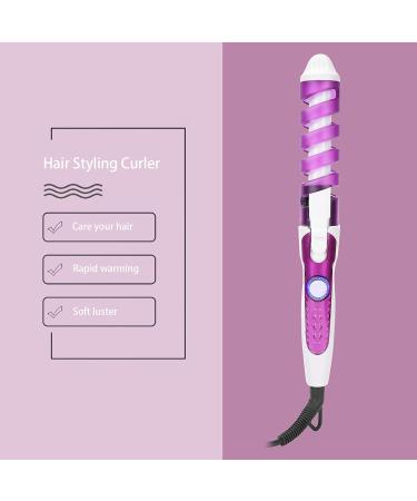 Mini Spiral Hair Curler AntiScald Wavy Hair Styling Tools Perming And Hair Curling Wand Multifunctional Curling Iron For Straight Hair Curly Hair Straightening Hair (US Plug) - Buy Online on GoSupps.com