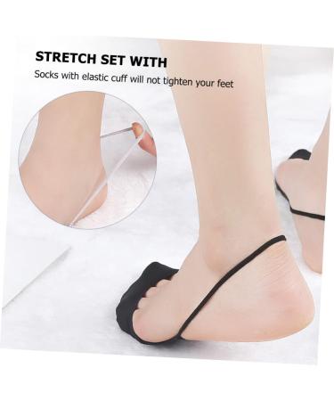 Shop 3 Pairs Invisible Garter Pads & Forefoot Short Socks - Ultimate Comfort & Style for Every Occasion - Buy Online on GoSupps.com
