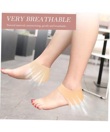 NOLITOY 5 Pairs Heel Protector - Breathable Anti-Cracking Heel Cushions & Covers for Outdoor Comfort - Heel Pads & Guards - Buy Online on GoSupps.com