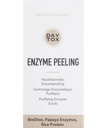 DAYTOX Enzyme Peeling Powder for Face - Vegan Silicone-Free Made in Germany - 35g | Exfoliating Skin Care - Buy Online on GoSupps.com