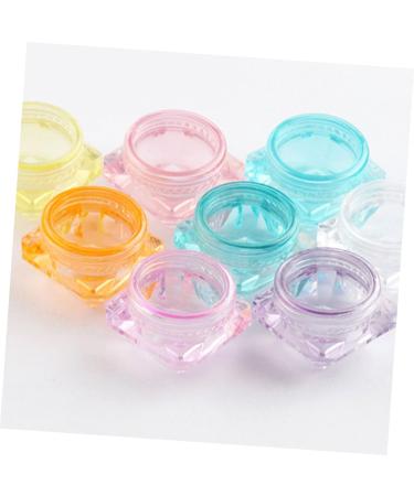 minkissy 35pc Diamond Cosmetic Container Cosmetic Empty Jars Cosmetic Samples Container Sample Empty Container Cosmetic Jars with Lid With Cover Masonry M As Shown - Buy Online on GoSupps.com