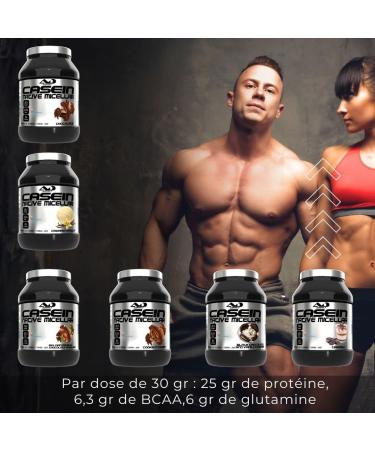  ADDICT SPORT NUTRITION AD Weight training weights | Protein shaker | Appetite suppressant | Whey protein milk | Micellar native casein | 2 kg | Creamy Vanilla - Buy Online on GoSupps.com