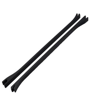The Simple Lid Props (Pair) for Fluval Flex Aquariums Black