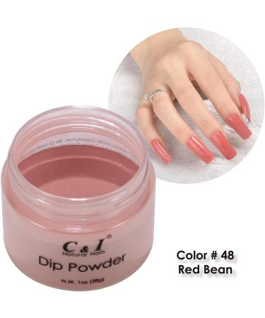 C & I Dip Powder Color No.048 Red Bean Red Color System - Buy Online on GoSupps.com