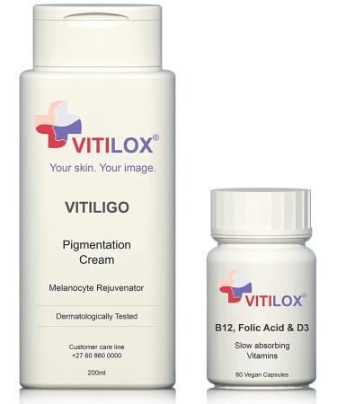 Vitilox Vitiligo Cream and Vitamins