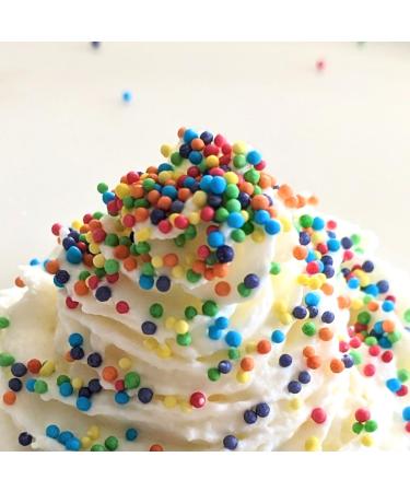 Bright Mixed Sprinkles - 35g Multi-Coloured Hundreds & Thousands Cake Sprinkles Toppers Decorations 100s 1000s Mini Balls Nonpareils Rainbow Pride - Buy Online on GoSupps.com