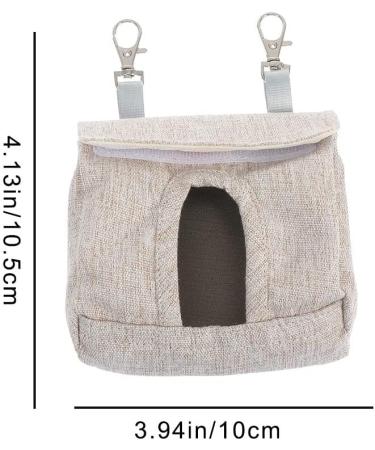 Rabbit Hay Feeder Bag Eat Slowly Guinea Pig Hay Feeder Hemp Fabric Small Animals Hay Feeder Bag for Rabbit Guinea Pig Chinchilla Small Animal - Buy Online on GoSupps.com