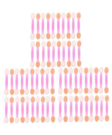 Baluue 240 Pcs Cosmetic Eye Shadow Sponge Plastic Eye Shadow Sponge Brush Eyeshadow