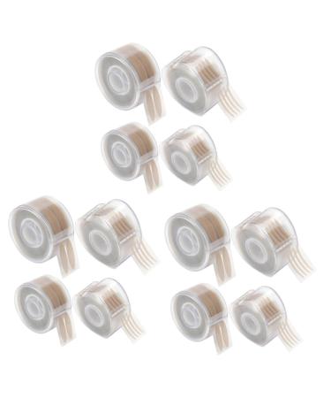 Ipetboom 12 Rolls Roll Double Eyelid Sticker Lifting Belt Mesh Tape Adhesive Eye Lifter Tape With Hat Reel