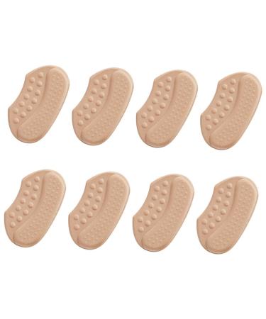 FOMIYES 4 Pairs Follow up Heel Cushion Pads Foot Pads for Shoes High Heel Supplies Heel Pads Heel Inserts for Women High Heel Cushion Inserts Women Foot Cushions for High Heels Heel Liners