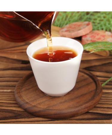 Petit G teau Au Th Pu Erh Du Yunnan 500g - Th Noir Parfum M r Bords Dor s Double P tale Vieilli La Rose - Buy Online on GoSupps.com