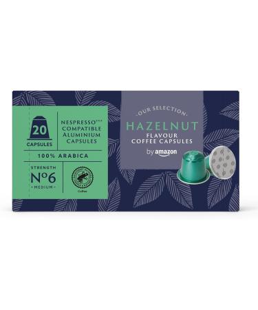 Our Selection by Amazon Capsules De Café Saveur Noisette, 20 Capsules