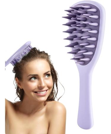 WOBBLO Shampoo Brush for Scalp Massager Scalp Massager | Long Handle Scalp Massager - Hair Purifier Scalp Exfoliator for Growth - Buy Online on GoSupps.com