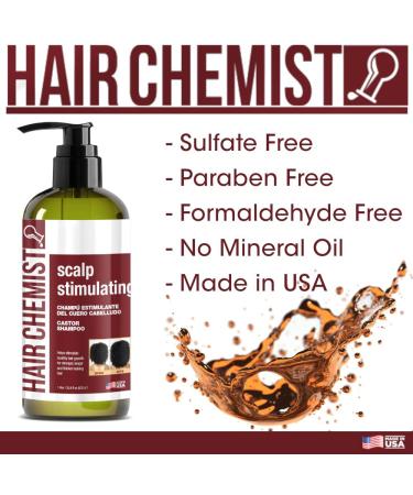 Buy Hair Chemist Scalp Stimulating Castor Oil Shampoo 33.8 oz | Best Castor Oil Shampoo for Healthy Hair - International Shipping Available - Buy Online on GoSupps.com