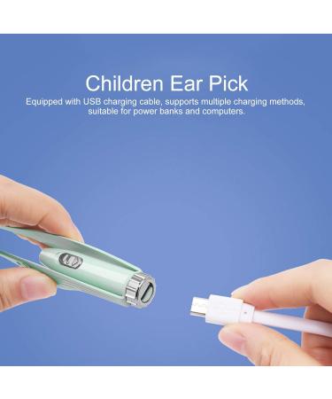 Ear Pick Kit Visual USB Luminous Children Ear Wax Removal Tweezer Ear Pick Cleaning Tools Kit for Adults Kids & Pets - Buy Online on GoSupps.com