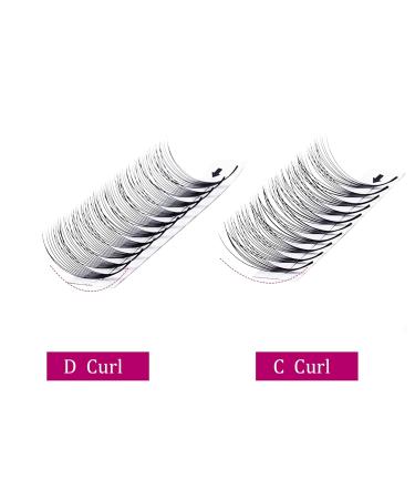 Premium 10D 0.07mm C Curl Volume Eyelash Extensions 9mm Premade Fan Lashes for Perfect Finish | International Shipping - Buy Online on GoSupps.com