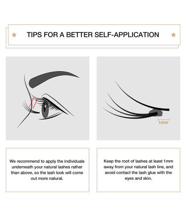 LASHVIEW 0.07mm Short Knot-Free Cluster Lashes Kit - 8-14mm Mix with Glue & Tweezers - Buy Online on GoSupps.com