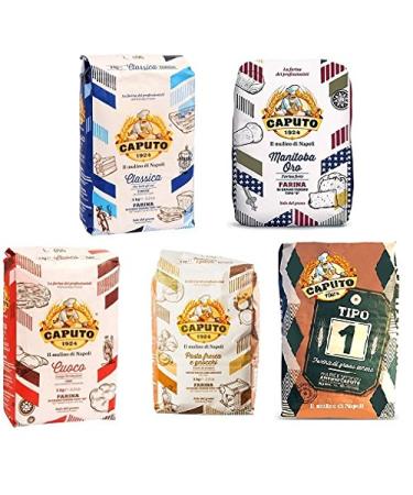 Antimo Caputo Molino Caputo Flour Testpakket testset Napoli pizzamel pizza meel 5x 1kg