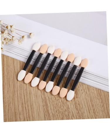 Balacoo 40pcs Sponge Stick Lip Gloss Applicator Foam Makeup Brush Double-head Eyeshadow Stick Accessories - Buy Online on GoSupps.com