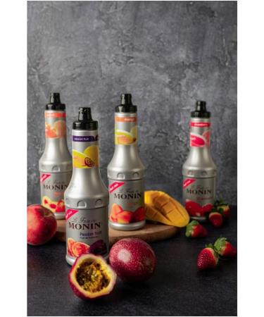 MONIN - Le Fruit Mangue - Coulis de fruit pour Desserts Cocktails - Th s glac s et smoothies - 50cl Mangue 500 ml (Lot de 1) - Buy Online on GoSupps.com