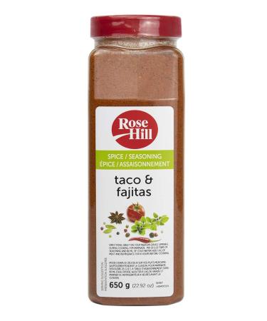 Rose Hill Taco & Fajitas Seasoning 650 Grams