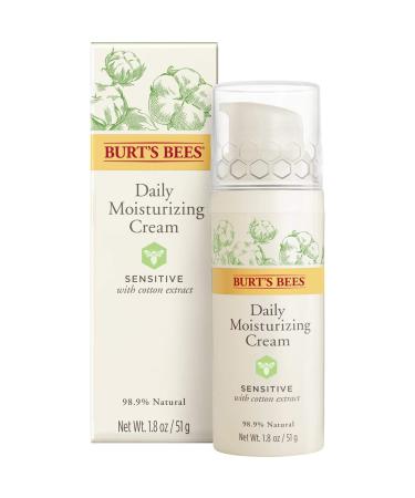 Burt's Bees Sensitive Daily Moisturizing Cream 1.8 oz - Pack of 2 | Gentle Skin Care Treatment - Buy Online on GoSupps.com