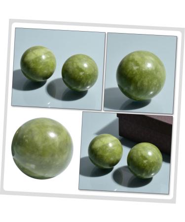 Buy Homsfou Handball Massage Jade Balls - Natural Stone Massage Tool for Fitness & Deep Tissue Relief - Buy Online on GoSupps.com