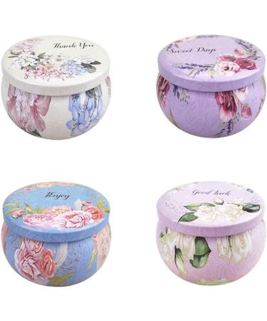 Buy Floral Fresh Classic Tin Candle - International Shipping Available | Eco-Friendly & Long-Lasting - Buy Online on GoSupps.com