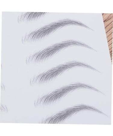 WOFASHPURET Eyebrow Stencils Realistic Eyebrow Tattoos 2pcs 3d eyebrow stickers women s suits lady tools Brow Makeup Grooming Shaping Shaper 4d Artificial Eyebrow - Buy Online on GoSupps.com