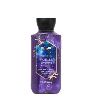 Bath & Body Works Signature Collection Shower Gel For Women10 fl oz (Wicked Vanilla Woods)