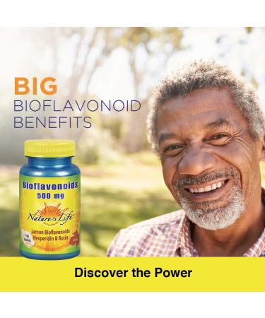 Nature's Life Bioflavonoids 500 mg - 100 Tablets | Antioxidant Support & Immunity Boost - Buy Online on GoSupps.com
