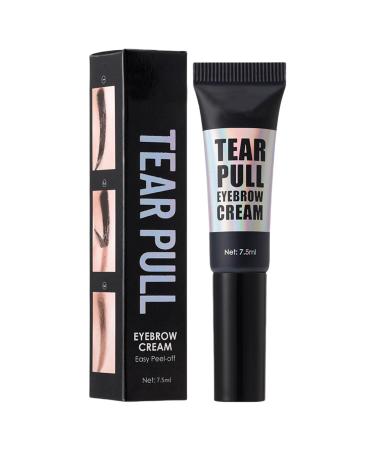 G n rique Waterproof eyebrow tint - eyebrow styling gel peel-off setting cream | Eyebrow collar brow-proof sweat-resistant eyebrow enhancer for the brows