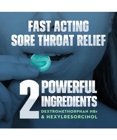 Mucinex InstaSoothe Sore Throat + Cough Relief Alpine Herbs & Mint Flavor Fast Acting Cooling Comfort Powerful Sore Throat Oral Pain Reliever 40 Medicated Drops (40 Count (Pack of 3)) - Buy Online on GoSupps.com