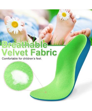 Ailaka Children's Arch Support Orthopedic Insoles | PU Foam Cushions for Flat Feet & Plantar Fasciitis | Heel Fatigue Relief - Size 26-29 EU (17cm) - Buy Online on GoSupps.com