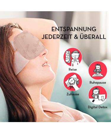 Megrhythm Advantage Set - 5 Warming Eye Masks & 5 Good Night Heat Neck Patches for Ultimate Relaxation | 2-Pack - Buy Online on GoSupps.com