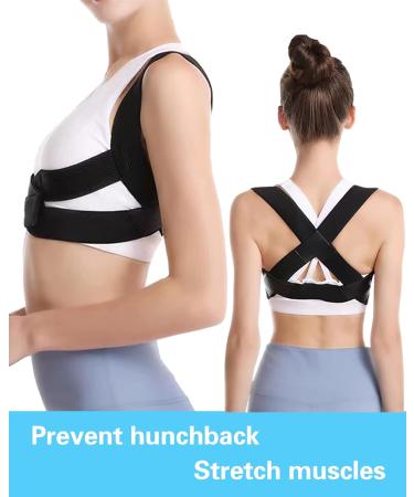 Posture Corrector for Women - Adjustable Breathable Back Brace | Improve Posture & Comfort (Medium - Buy Online on GoSupps.com