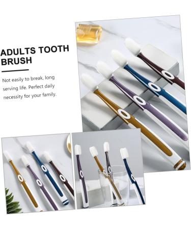 Mobestech 4-St Nano Toothbrush Replacement Heads - Silicone Travel & Household Cleaning Brush (1 Pack) - Soft Gum Care - Buy Online on GoSupps.com