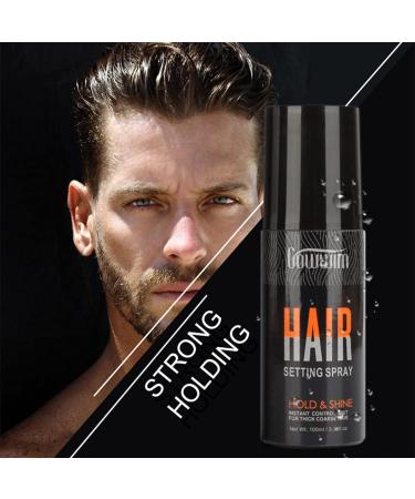 GOWWIM Hair Thickening Fibers Best 2-in-1 Kit Set Keratin Hair Building Fibers&Hair Fiber Locking & Setting Hold Spray Instantly Cover Sparse Hair Areas (Black) - Buy Online on GoSupps.com