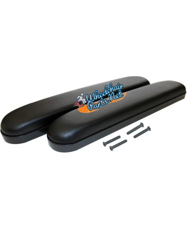 Armrest Pads, Padded, Full Length / 14" Long, 1 Pair