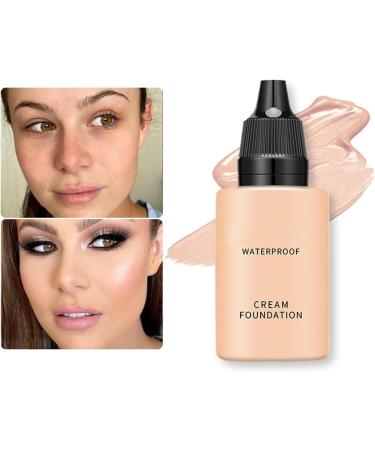 Makeup - Full Coverage Foundation 0.54 Fl Oz Long Lasting Waterproof Multi-purpose Matte Foundation Tint for Most Skin Types Zorq - Buy Online on GoSupps.com