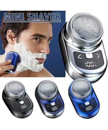 Kecung Portable Electric Shaver Pocket Shaving for Men Mini Beard Shaver LCD Power Display Rechargeable Travel Home Shaver-D Easy Install - Buy Online on GoSupps.com