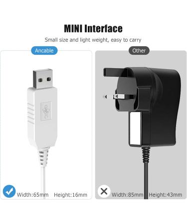 Braun Silk Epil 9 Charger Cable Replacement for Silk-epil 7/5/9 - Flex Epilator Hair Removal - Buy Online on GoSupps.com