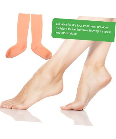 Healeved 1 Pair Moisturizing Foot Cover Stockings for Women Moisturizing Long Socks for Dry Foot Women Moisturizing Socks Foot Care Moisturizing Socks Sole of Foot Sebs Women's Casual Socks - Buy Online on GoSupps.com