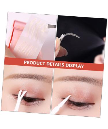 Didiseaon Invisible Tape 2 Roll Lace Double Eyelid Sticker Eyelid Tape Strip Instant Eye Lift Strips for Women Eyelid Shadow Stickers Eyelid Strip Double Eyelid Fiber Breathable Tape Strips - Buy Online on GoSupps.com