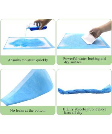 MXDZSW Disposable Underpads Incontinence Pads Bed Covers Puppy Training | Thick Super Absorbent Protection for Kids Adults Elderly | Liquid Urine Accidents 13''x18'' (100-Count) GND-100 - Buy Online on GoSupps.com