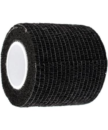 Self-Adherent Wrap Waterproof Elastic Bandage Tape - Breathable Black Athletic Wrap 5x450cm | International Shipping Available - Buy Online on GoSupps.com
