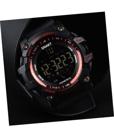 Yardwe Health Monitoring Band - Heart Rate & Sleep Tracker | Waterproof Fitness Bracelet - Medium Red - Buy Online on GoSupps.com