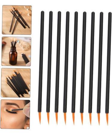 Balacoo 100pcs Disposable Eyeliner Brush Makeup Makeup Eye Tools Woman Major Makeup Tools 9x6.5cm Black - Buy Online on GoSupps.com