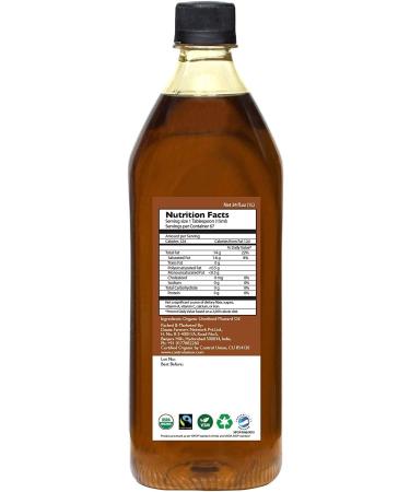 Daana Organic Mustard Oil Cold Pressed (1L) - Buy Online on GoSupps.com