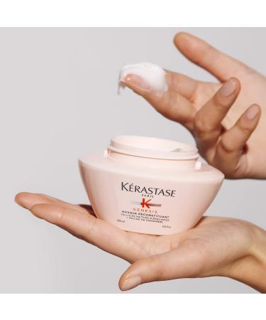 Kerastase Genesis Masque Reconstituant Hair Mask - 6.8 Fl Oz | Intense Fortifying Treatment for Weak Hair Prone to Breakage | Nourishing and Hydrating Formula - Buy Online on GoSupps.com